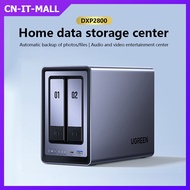 NAS  UGREEN Private cloud DXP2800 dual-bay NAS home network storage server AI album file sync 8G DDR