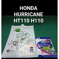 HONDA HT110 HURRICANE H110 NX105 NX 105 COMPLETE OVERHAUL GASKET SET / OIL SEAL COMP ENGINE SET