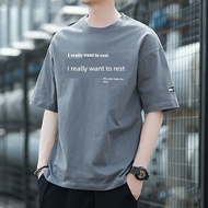 9.9 Yuan Dirt-Resistant Cheap Top Clothes Large Size Short-Sleeved T @-