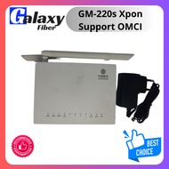 GM220s XPON V9 Onu Modem with OMCI Support Adapter