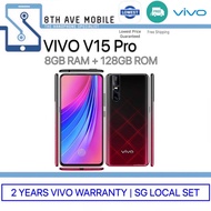 VIVO V15 PRO 8GB RAM + 128GB ROM | Free Gift | 2 Years Vivo Warranty | SG Local Telco