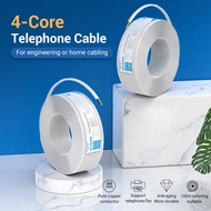 Vention RJ11 cáp điện thoại Đực Với đực 6p 4C nhiều sợi điện thoại Jumper dây dẹt đường dây điện tho