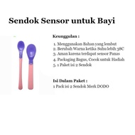 Baby Spoon Heat Sensor Baby Dodo Baby Heat Sensor Feeding Spoon