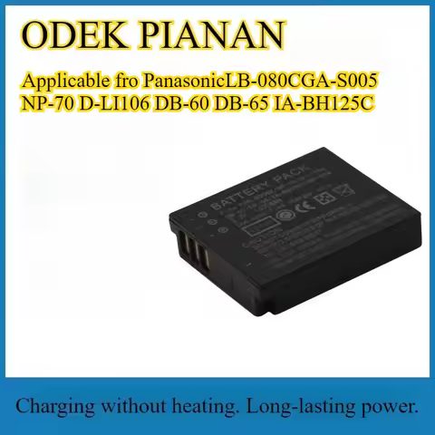 1600MAh High-capacityLithium-ion Battery Suitable For Panasonic NP-70 DMW-BLC12 D-LI106 DB-60 BP-DC4