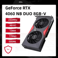 มีสีสัน GeForce RTX 4060 NB Duo 8GB GDDR6 128Bit หนึ่งคีย์โอเวอร์คล็อกเกม GPU