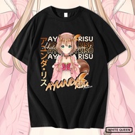 AYUNDA RISU HOLOLIVE T-SHIRT - MEN'S & WOMEN'S ANIME & GAME DISTRO T-SHIRT AYUNDA RISU HOLOLIVE ID G