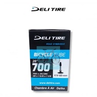 Bicycle Inner Tube Size 700 x 25 / 28 c Swallow Deli Tire Pentil Fixie FV Presta 6 cm | High Quality