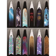 Diving fins stickers protective film  Adult Snorkeling Training Swimming Equipment snorkeling HOTSEL