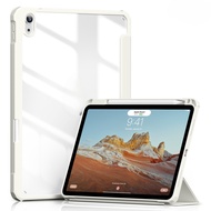 transparent acrylic hard bottom anti-bend protective case for iPad Pro 11 2020 2021 2022 M2 air 4 Air 5 10th gen 10.9 inch tri-fold smart Apple tablet  10.2 in 2019 mini 6 8.3 Case