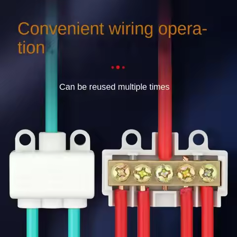 Terminal Block Splitter Wire Connector Block High Power Branch Terminal Quick Wire Connector Termina