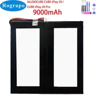 New 3.8V 9000mAh 3449119-1S2P Tablet PC Battery For Alldocube Cube iPlay 20 iPlay20 Pro Accumulator with 5-Wire Plug