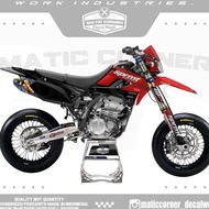 CUSTOM DECAL KLX DTRACKER DTX 250 Design Originalbebas