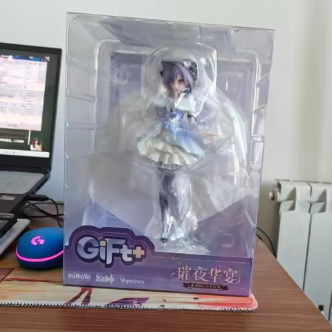 Original Keqing Ver 1/8 Figures Mihoyo Original Merch Genshin Impact Keqing Figures Doujin Cosplay G