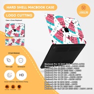 Case Casing Shell Case Logo Cut Out Cover Laptop Hardcase Macbook Air Pro 13 inch 14 16 M1 M2 M3 A19