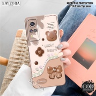HP Latest VIVO Y51A/Y51 2020 Case - KAYZORA - Cartoon Fashion Case - VIVO Y51A/Y51 Casing - Pro Came