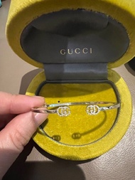 Gucci diamond 白金手鐲 有專門店receipt