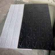 Combo 50 tấm xốp dán tường giả gạch 3D giá rẻ loại 1 dày 5mm khổ lớn kich thước 70x40cm miếng xốp d