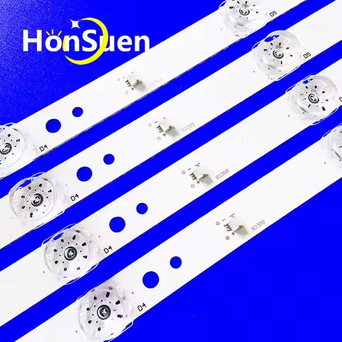 4 pcs LED Backlight Strips for 50UK950 50D1UDVB Master G Mgfb5011rx K500WD01 K500WDD1 A3 4708-K500WD