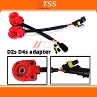 HID BULB BALLAST HARNESS CONVERTOR SOCKET ADAPTOR WIRE CABLE FOR D2S D2R D4S D4R