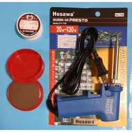 หัวแร้งบัดกรี 20-130 w แถมตะกั่ว+ฟักครีม HOSAWA