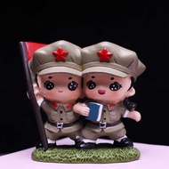 The Cutest People Red Army Ornaments Retirement Army Souvenirs Creative Desktop Ornaments Birthday G