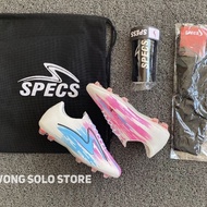 Complete Package of Specs Lightspeed Reborn Football Boots with Bag and Socks