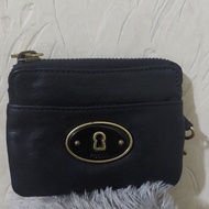 Dompet Fossil Mini Bagong Black