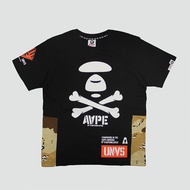 Aape Unvs Black T-shirt