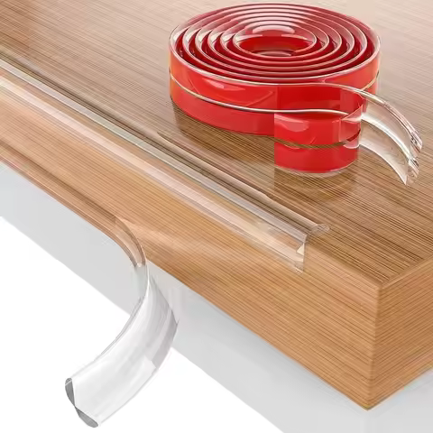 2M Transparent Bumper Strip Coffee Table Corner Protective Pad Transparent Household Corner Edge Pro