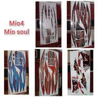 ❉mio 4 decals ( legit thailand made )