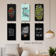 KAYU 61-80 SPIRIT MOTIVATIONAL QUOTES SPACE DISPLAY 15X30 BFLDY/MAX9Y/ WOODEN ROOM DECORATION QUOTE 