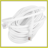 Landline Telephone Extension Cord Telephone Cable Wire for Landline Telephone with RJ11/RJ14 6P4C Co