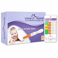 ▶$1 Shop Coupon◀  Easy@Home 25 Ovulation Predictor Kit Test Sticks, FSA Eligible Midstream Fertility