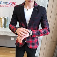 Cozyงานแต่งงานเสื้อผ้าทางการชายBlazer Masculino 2020ฤดูใบไม้ผลิกิ๊ฟติดผมBlazerสำหรับเสื้อแจ็คเก็ตสูท