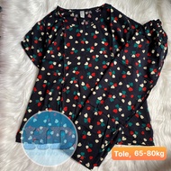 [HCM] (63-75kg) Đồ bộ BIGSIZE tole lửng. Đồ bộ bigsize lửng tole. Đồ bộ tole bigsize. Đồ bộ lanh big