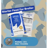 【Ready store🇲🇾现货】Gold coin 201C starter pallet,dedak pallet Ayam,金钱牌初始鸡饲料(Repack-1kg ,3kg,5kg,10kg)