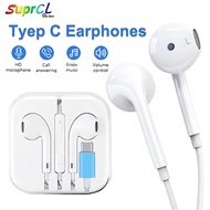 USB C Headphones,Type C Earbuds In-Ear Wired Earphones with Mic &amp; Volume Control Noise Cancelling Bass Stereo Compatible with iPad Pro, Samsung Galaxy S22 S21 Ultra S20 3.5mm port