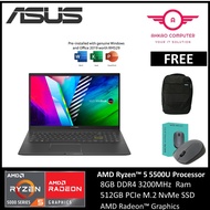 Asus VivoBook 15 OLED M513U-AL1457WS 15.6'' FHD Laptop Indie Black ( Ryzen 5 5500U, 8GB, 512GB SSD, 