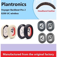 100% Original ear pads cushions for Plantronics Voyager Backbeat Pro2 8200 UC headphones Replacement Ear cover headband leather