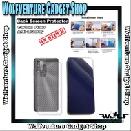 LG G8 ThinQ LG G8S ThinQ LG G8X ThinQ LG Gx F310L 9H Anti-blueray Nano Film & Back Carbon Fiber Prot