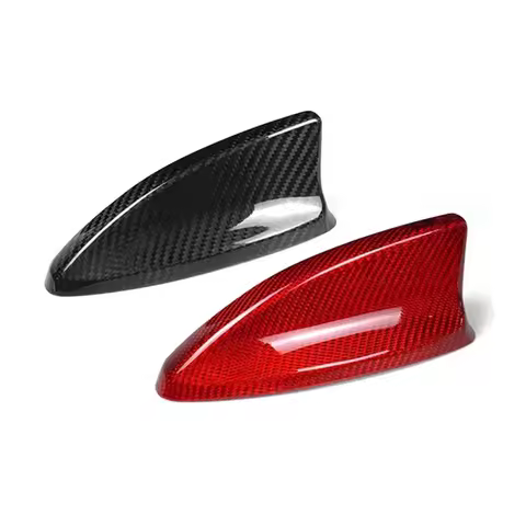 For Honda Civic 11Th Sedan Hatchback Type R 2022-UP Real Dry Carbon Fiber Exterior Shark Fin Antenna