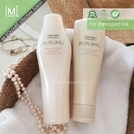 Shiseido SMC Aqua Intensive Shampoo 250ML+ Aqua Intensive Treatment (Dry, Damaged Hair) 250g[Ready stock]