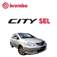 BREMBO NAO Front Brake Pads (1 set) - H/D City SEL Jazz Saa H/D Civic SR4 H/D Civic SO4