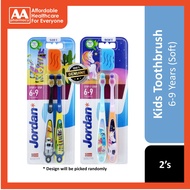 Jordan Toothbrush Step 3 (Age 6 - 9 Years) Soft 2's