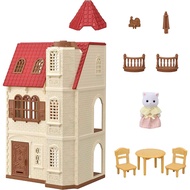 【Direct from Japan】EPOCH Sylvanian Families House [House with red roof elevator] Ha-49