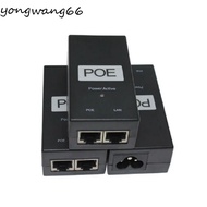 QUESO POE Power Injector, 24V/48V 0.5A 100Mbps POE Power Supply, Passive Power Supply IEEE802.3af/at