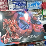 Bandai Gundam Model Base Limited RG Gundam RX-93 Sazabi Color Transparent Version Box Press Special Offer
