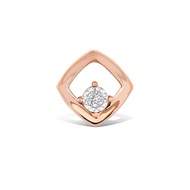 WAH CHAN DiamondTalk 9K Rose Gold Diamond Core Diamond Pendant PDT00051-A01