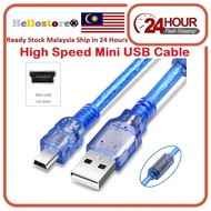 High Speed Mini USB to USB Cable 1.5M 3M 5M USB Fast Charge For Digital Camera Gopro Hero Radio MP3 