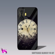 Glossy Poco F4 GT Softcase | F4GT Case |VN04| Poco F4 case | Glitter Silicone | Silicon Glass Glitte
